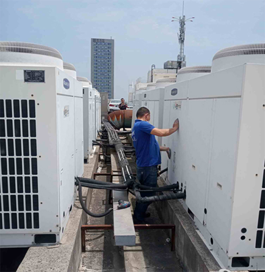 烟台市中央空调制热和不制冷系统维修方法